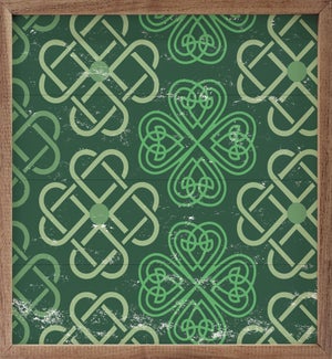 Celtic Diamonds Green